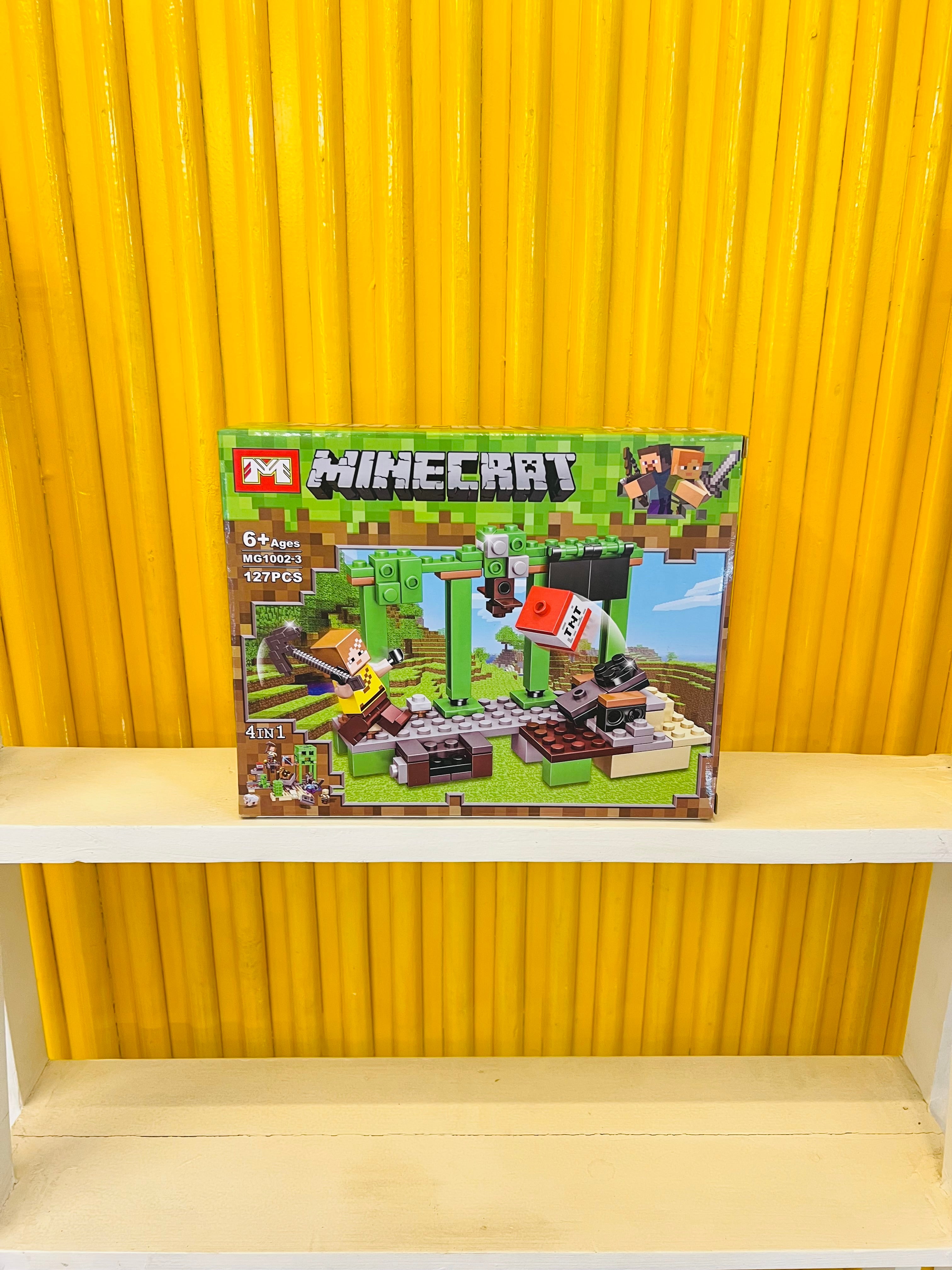 Minecraft lego 126 pcs 4 in 1