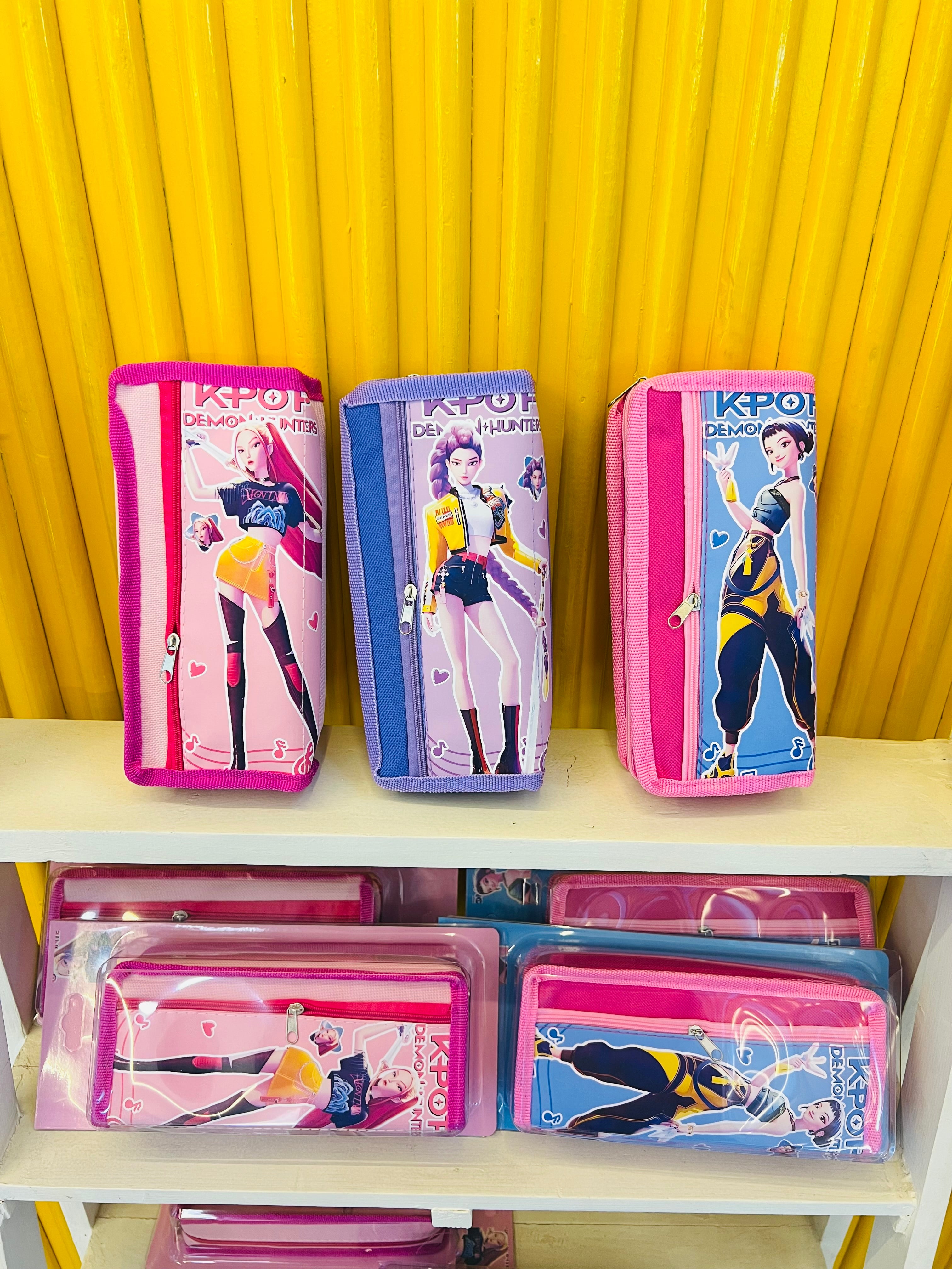 K Pop demon hunters pencilbox
