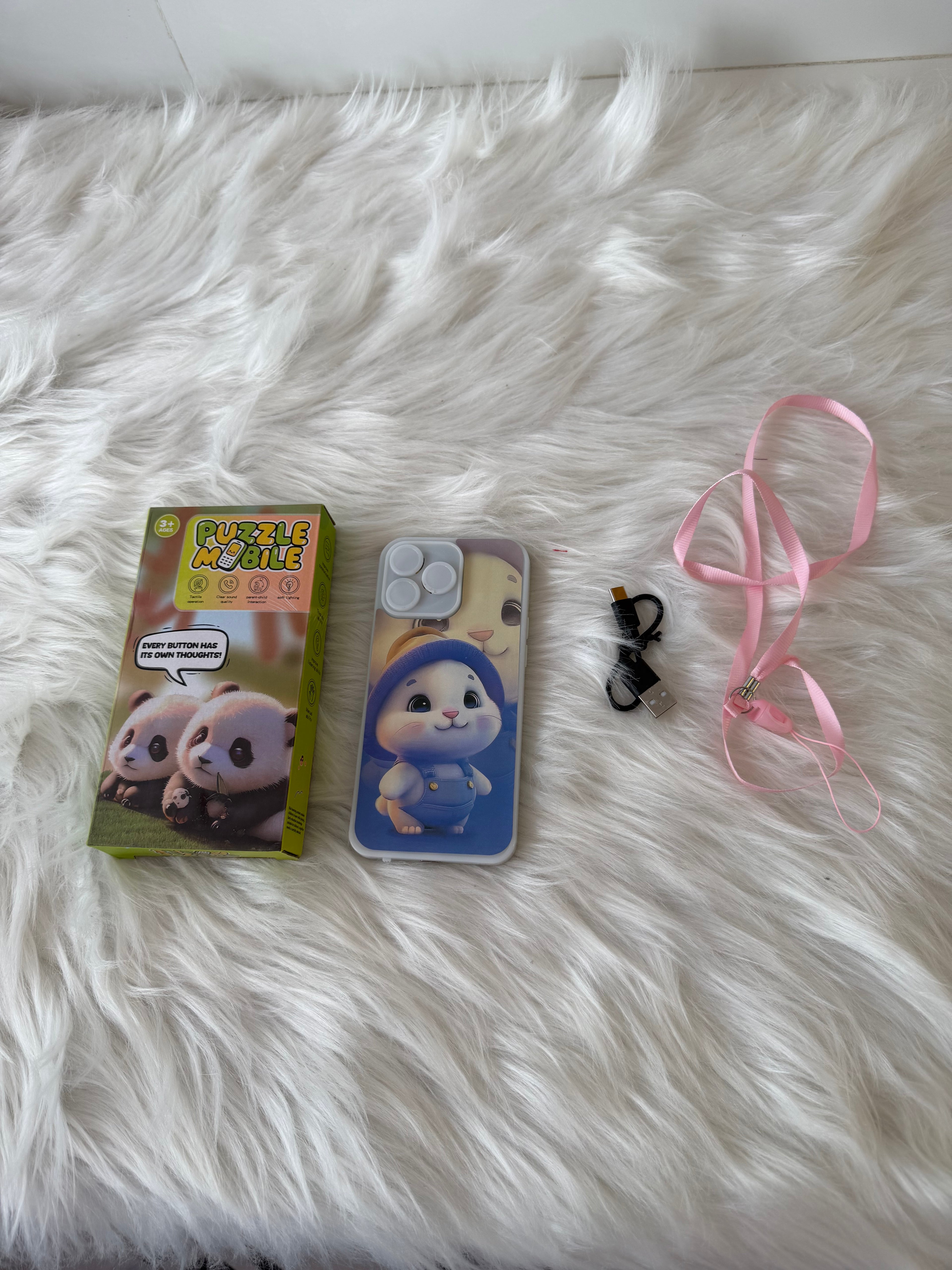 Kids mobile Hindi and English with charger
